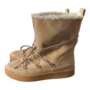 Cole Haan Cloudfeel Suede Snow Boots Size 10.5
